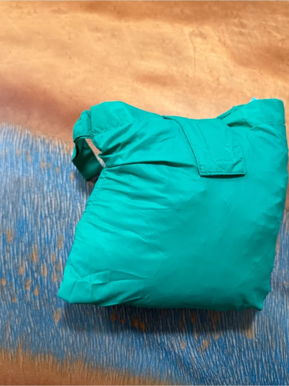 Cotopaxi Teca Windbreaker Packable lightweight Jacket White Green Blue XXL